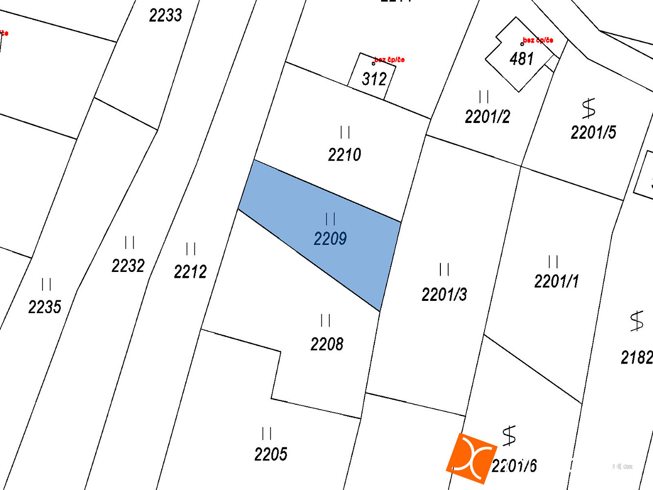 Prodej zahrady 183 m² – fotografie 3