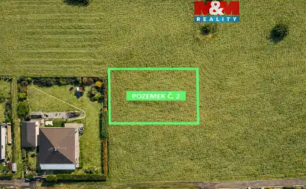 Prodej stavebního pozemku 941 m², Chlumčany, okres Louny
