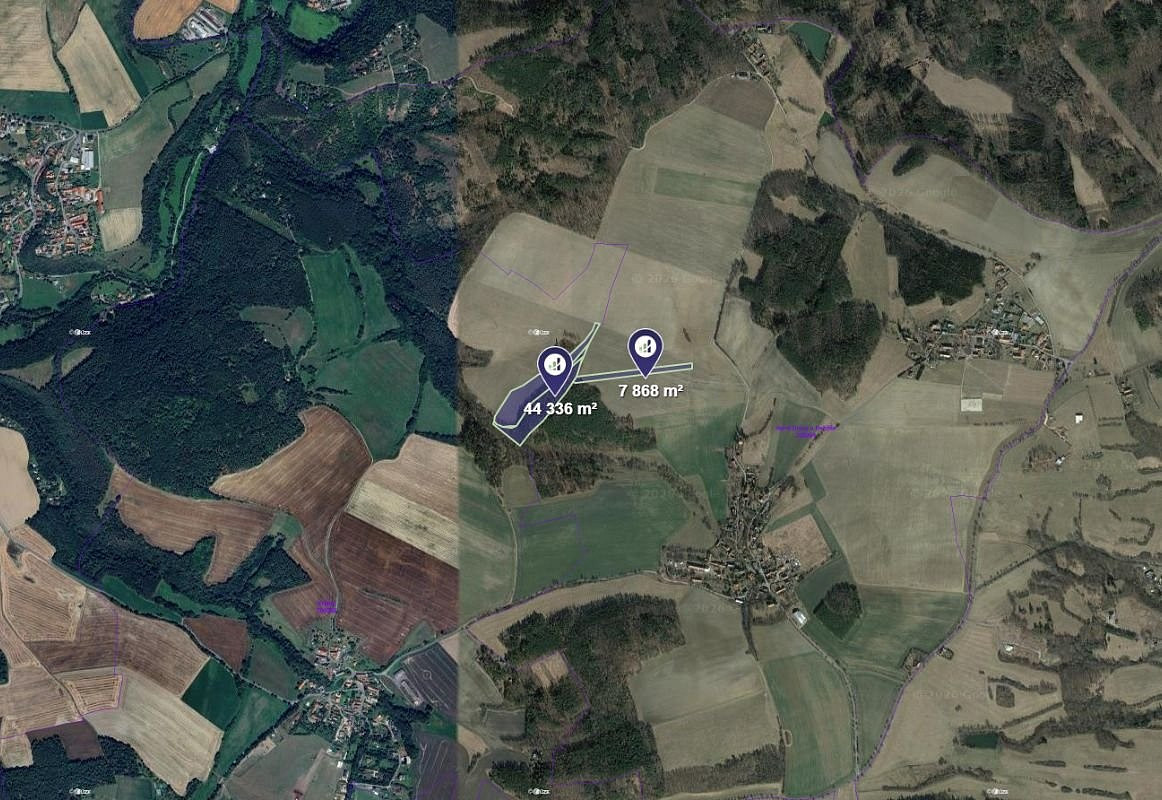 Prodej pole 13 051 m² – fotografie 2