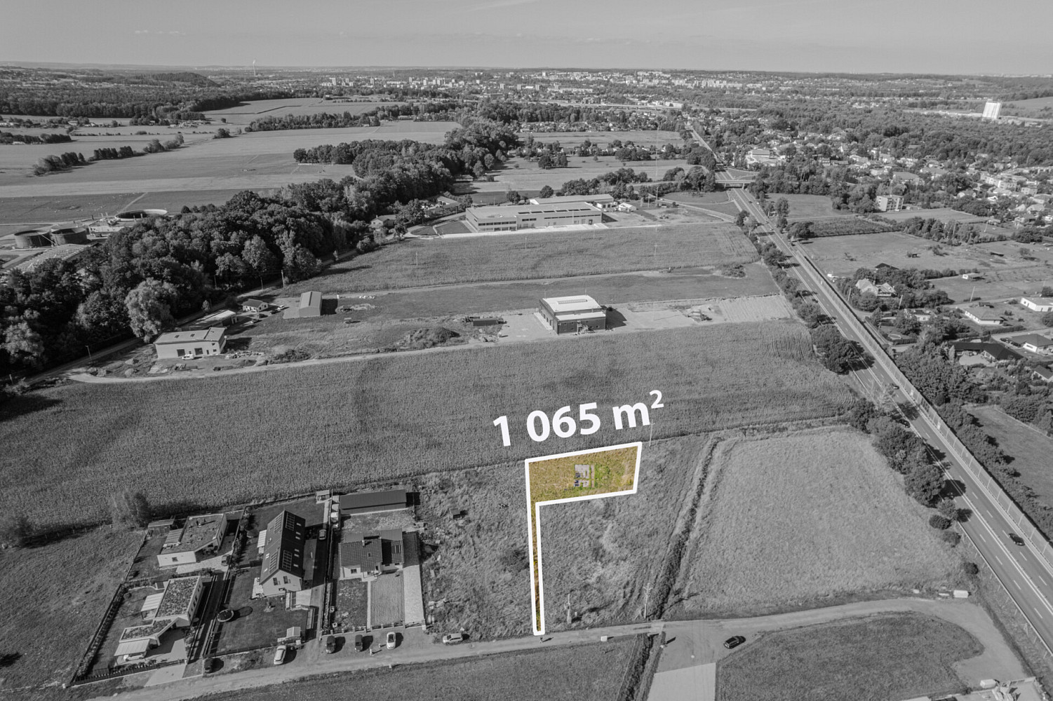 Prodej stavebního pozemku 1 065 m² – fotografie 4