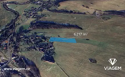 Prodej pole 518 m², Višňová, okres Liberec