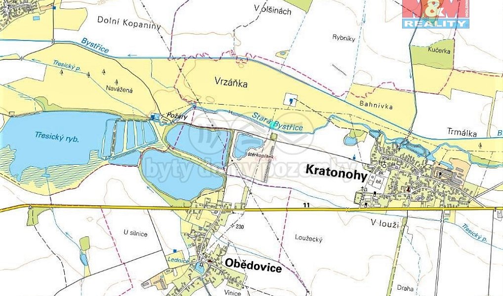 Prodej louky 2 084 m², Kratonohy – náhled fotky 2
