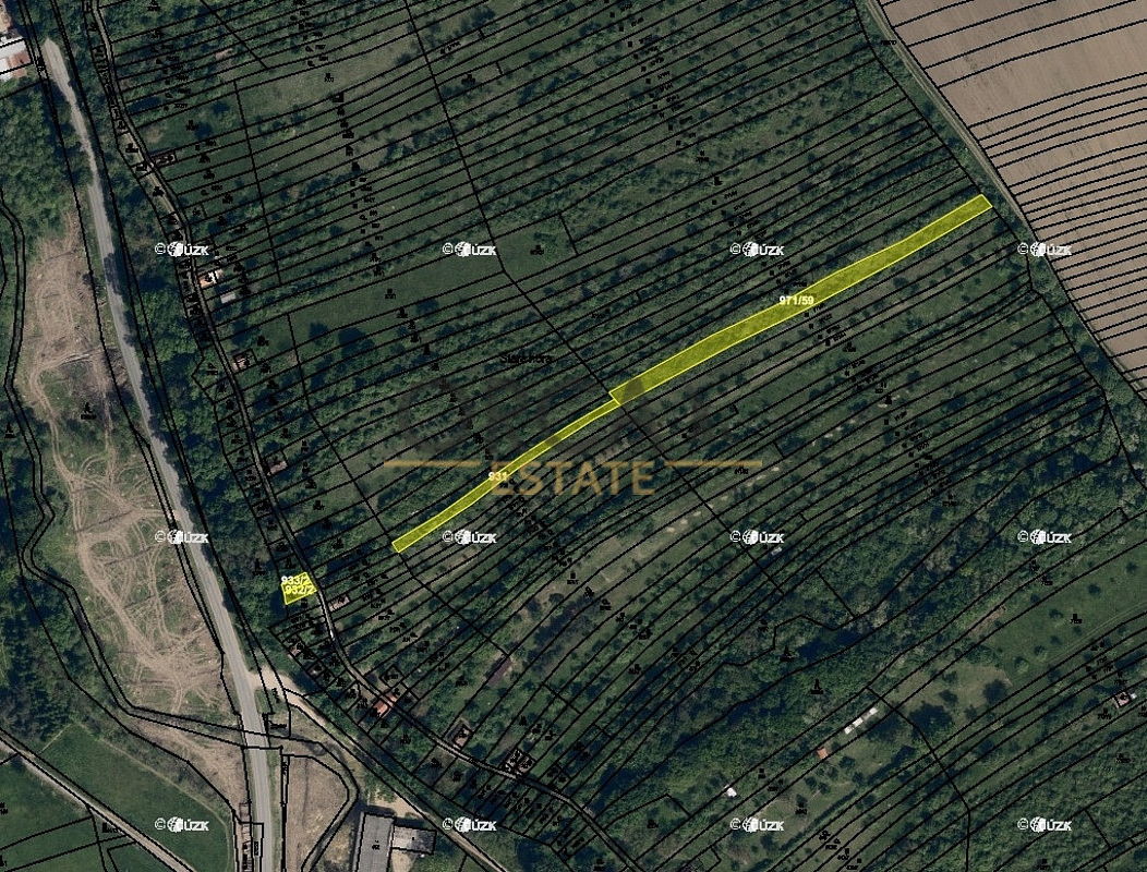 Prodej zahrady 1 967 m²