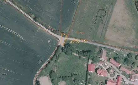 Dražba pozemku 134 m², Bratronice