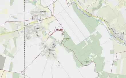 Dražba lesa 3 m², Přísnotice
