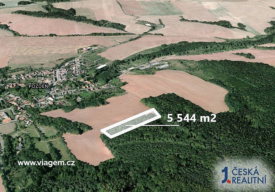 Prodej pole 4 004 m² – fotografie 2