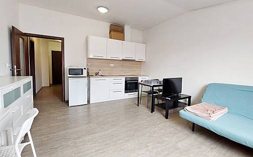 Pronájem bytu 1+kk 32 m², Körnerova, Brno - Zábrdovice