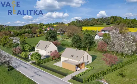 Prodej stavebního pozemku 1 123 m², Jesenec, okres Prostějov