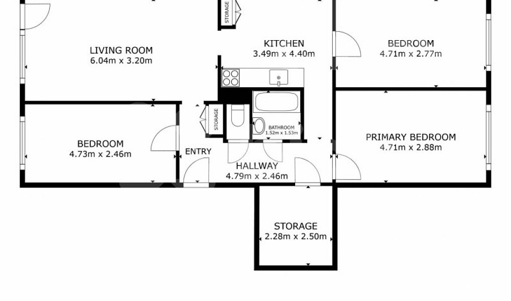 Pronájem bytu 4+1 90 m², Litoměřice – náhled fotky 15