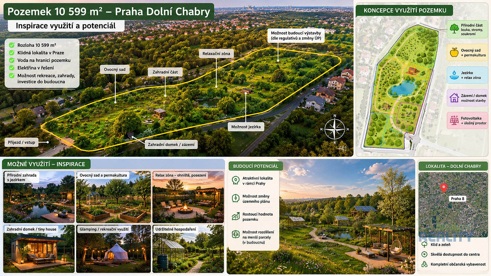 Prodej zahrady 10 599 m² – fotografie 2
