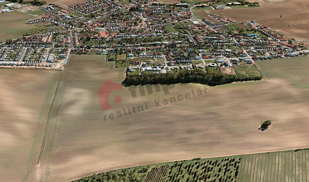 Prodej stavebního pozemku 10 000 m², Moravany – náhled fotky 2