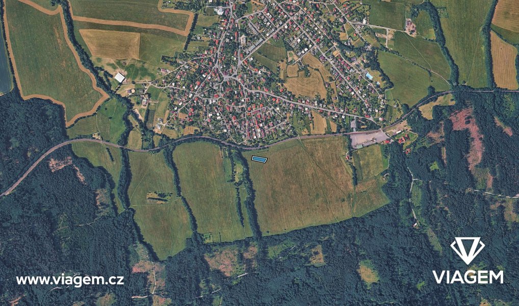 Prodej pole 550 m², Mořkov – náhled fotky 3
