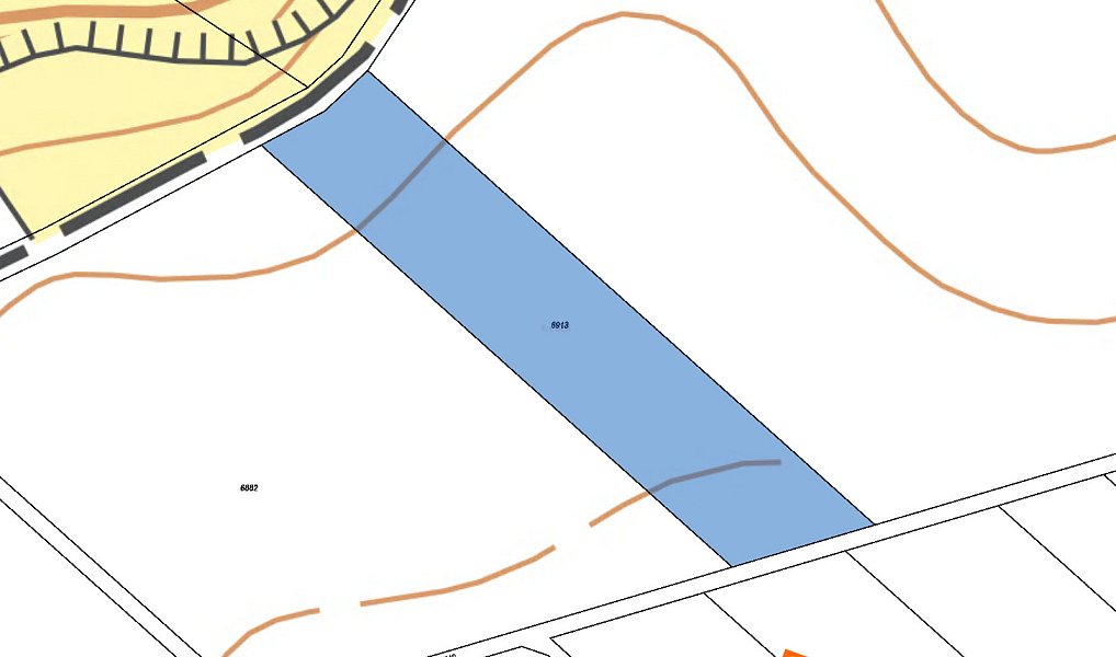 Prodej pole 819 m², Uherský Ostroh – náhled fotky 3