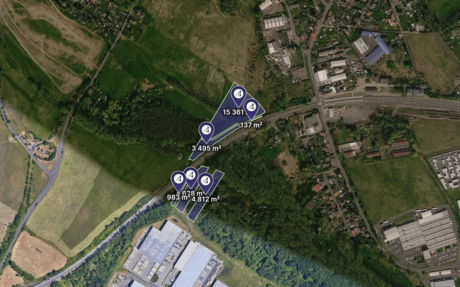Prodej pole 50 308 m²