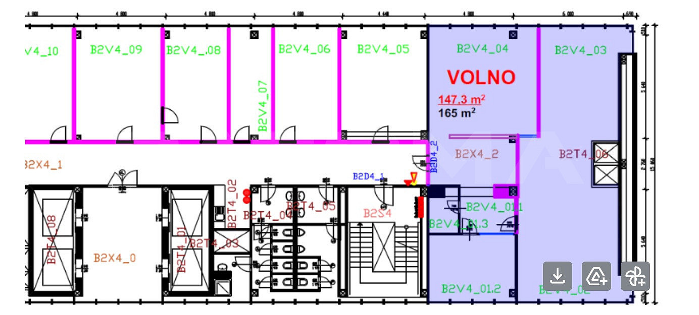 Pronájem kanceláře 165 m² – fotografie 3