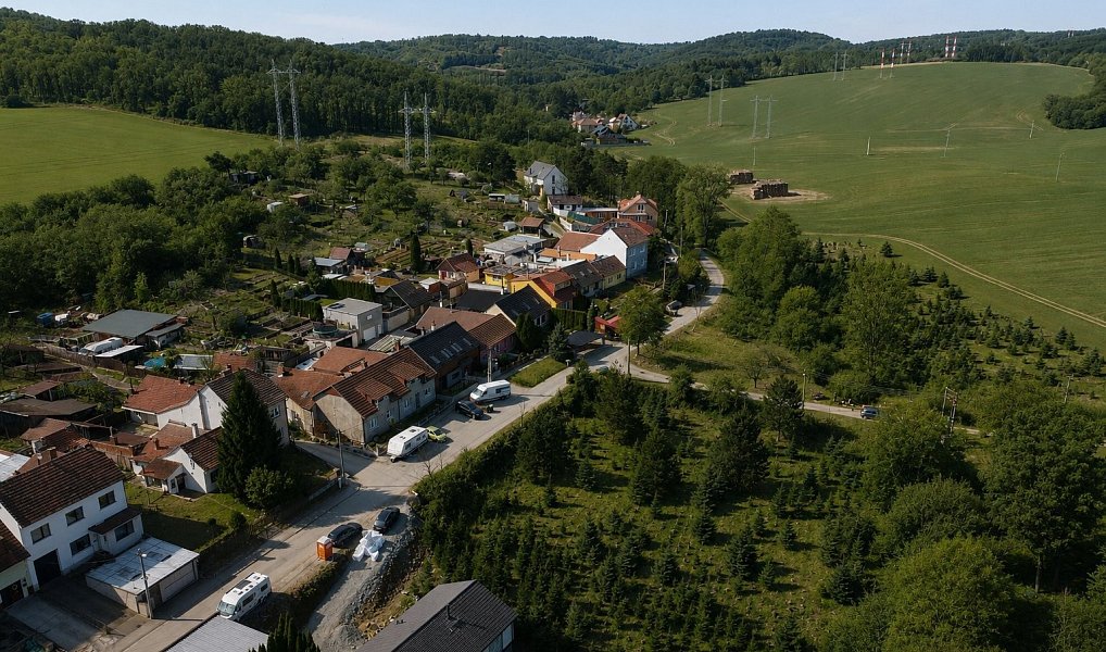 Prodej stavebního pozemku 971 m², Popůvky – náhled fotky 2