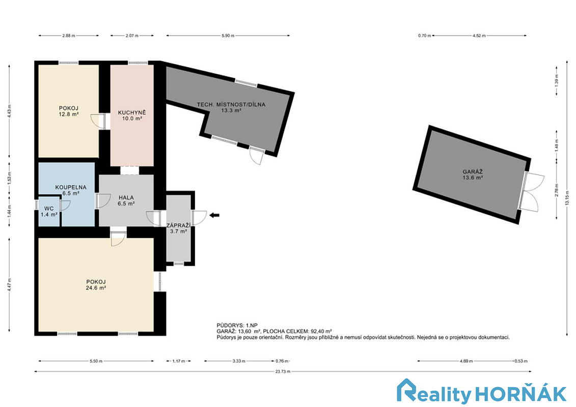 Prodej domu 70 m² s pozemkem 235 m² – fotografie 2