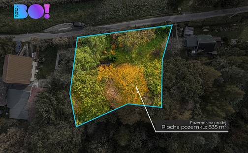 Prodej zahrady 835 m², Hodslavice, okres Nový Jičín