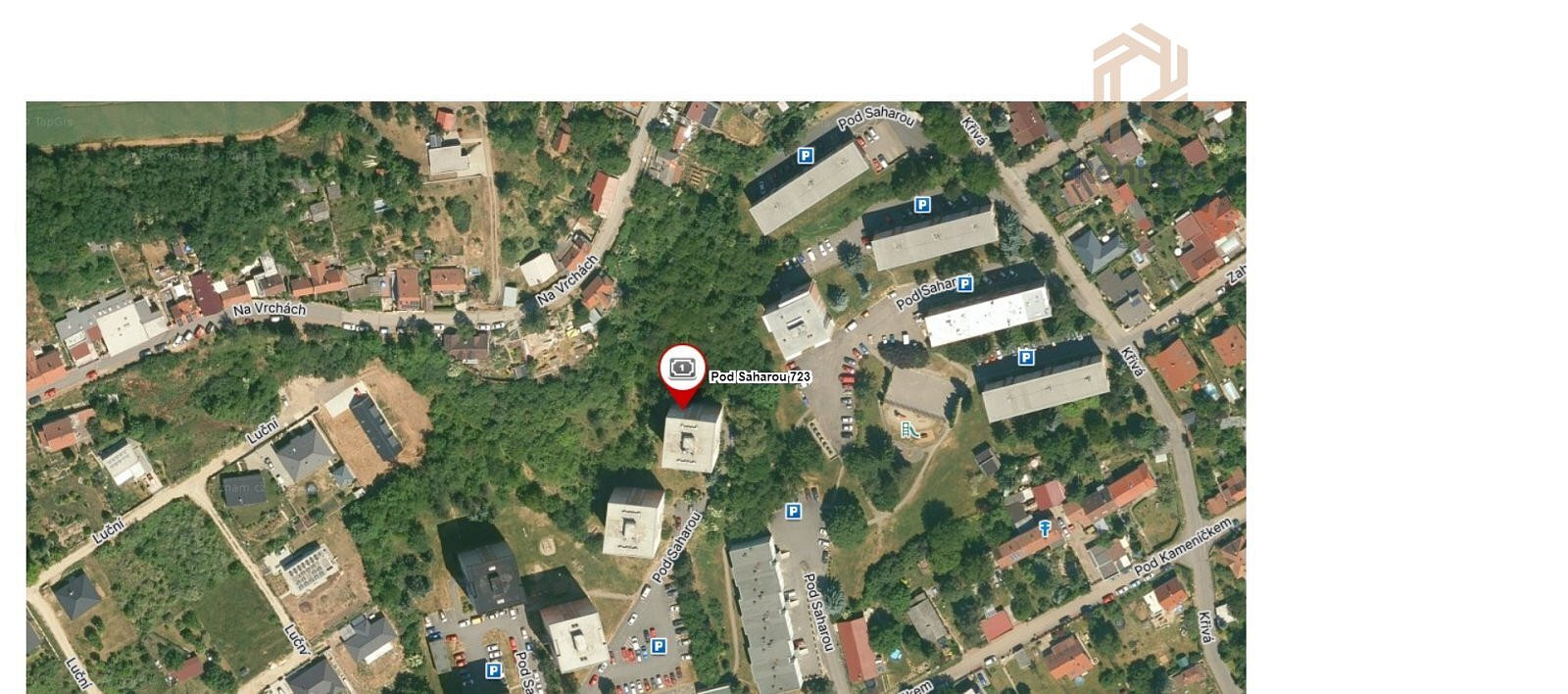 Prodej stavebního pozemku 3 575 m² – pohled 3