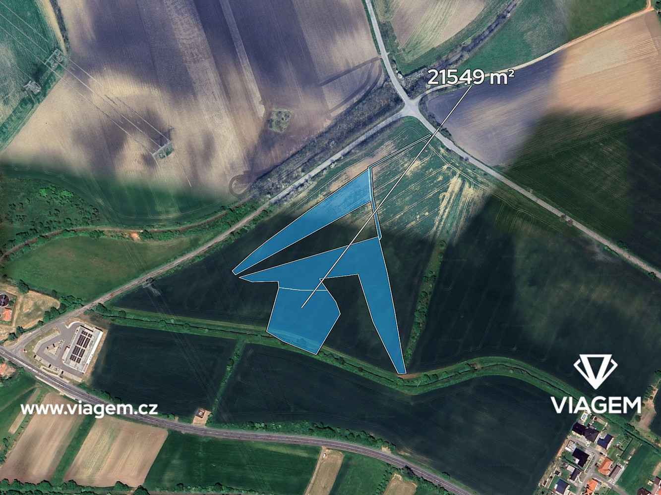 Prodej pole 2 394 m² – fotografie 2