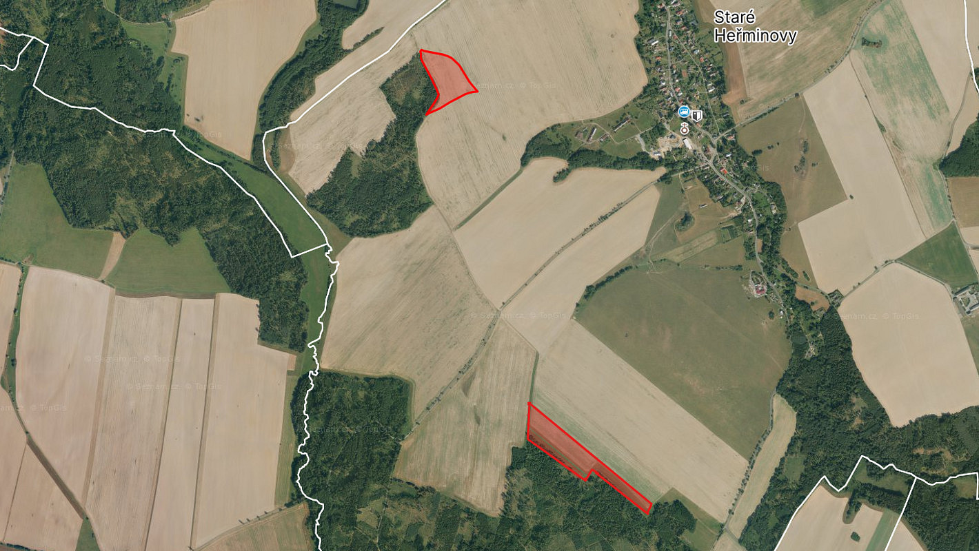 Prodej pole 93 574 m²