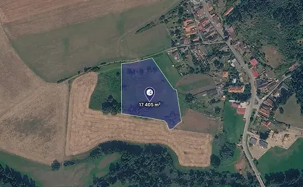 Prodej pole 17 405 m², Plasy, okres Plzeň-sever