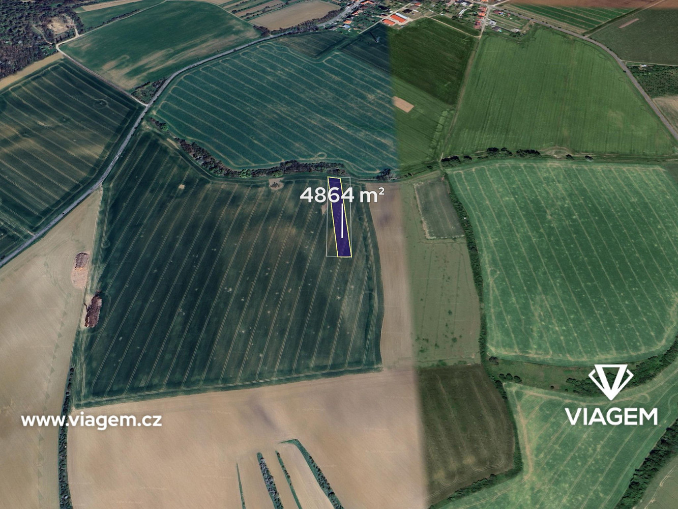 Prodej pole 972 m²
