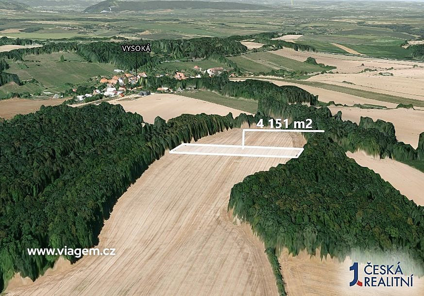 Prodej pole 4 151 m² – fotografie 2