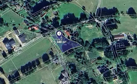 Prodej stavebního pozemku 1 348 m², Blatno, okres Chomutov