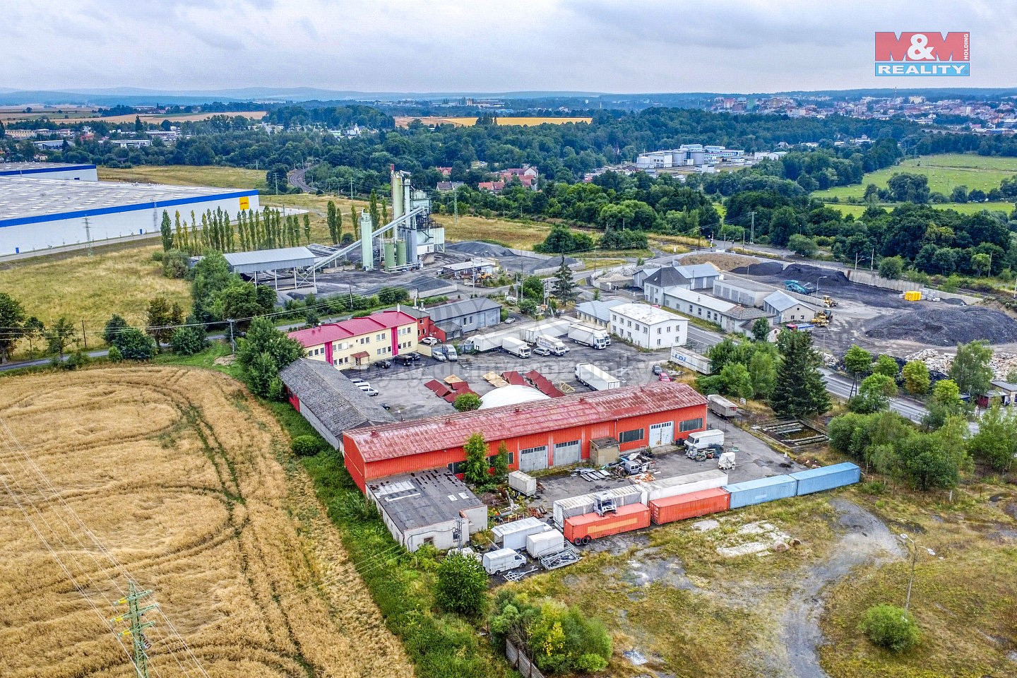 Prodej výrobních prostor 11 856 m²