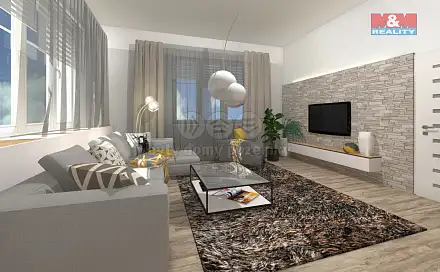 Prodej bytu 2+1 52 m², Opavská, Velké Heraltice, okres Opava