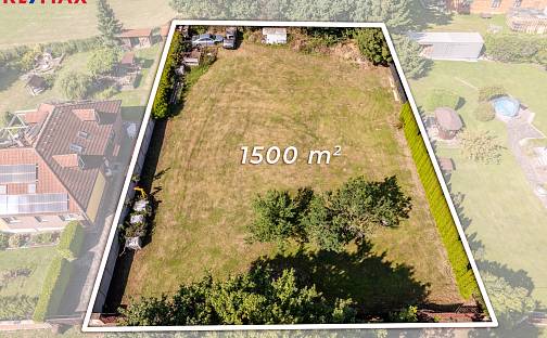 Prodej stavebního pozemku 1 500 m², Týnec nad Sázavou, okres Benešov