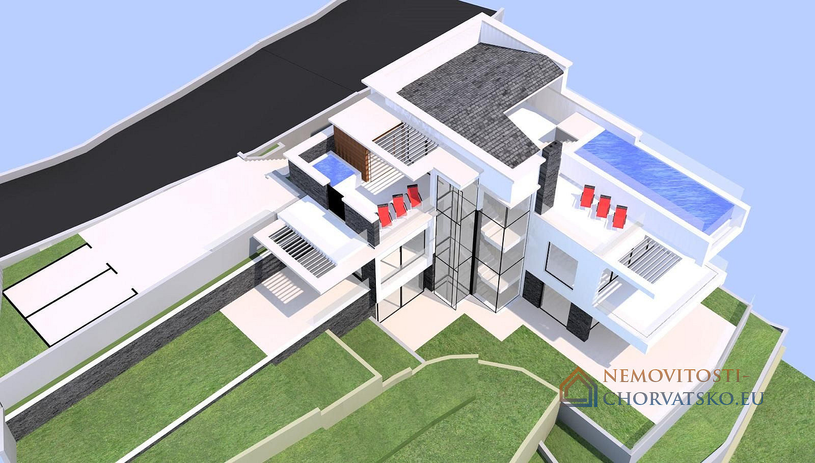 Prodej stavebního pozemku 900 m² - Ansicht 3
