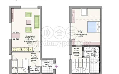 Prodej bytu 2+kk 78 m², Žarošice, okres Hodonín