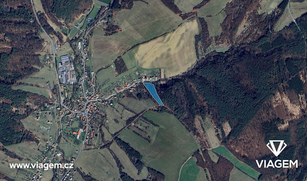 Prodej zahrady 10 258 m², Ludkovice – náhled fotky 3