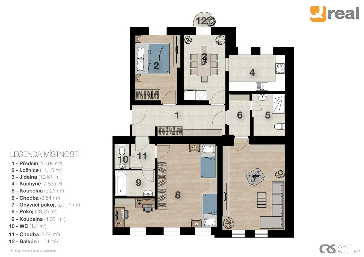 Prodej bytu 3+1 113 m² – fotografie 5