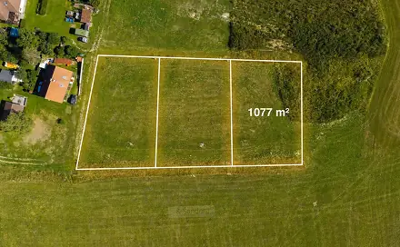 Prodej stavebního pozemku 1 077 m², Maňava, Horní Planá - Pernek, okres Český Krumlov