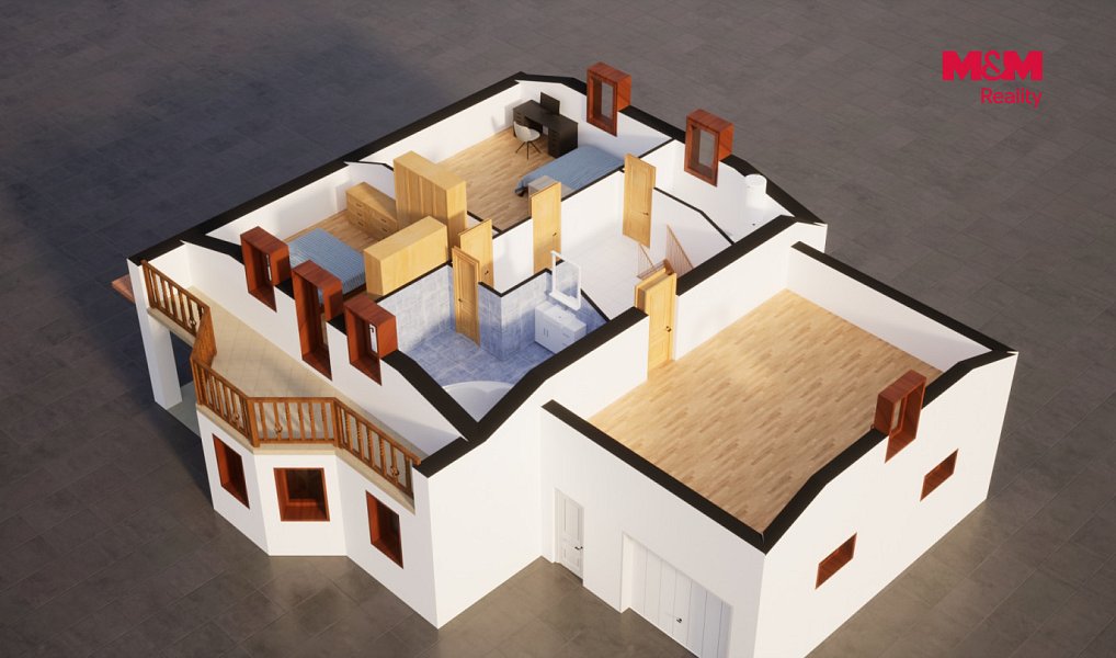 Prodej domu 206 m² s pozemkem 1 470 m², Horní Libchava – náhled fotky 20