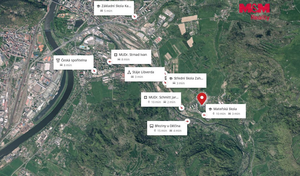 Prodej stavebního pozemku 1 239 m², Děčín – náhled fotky 7