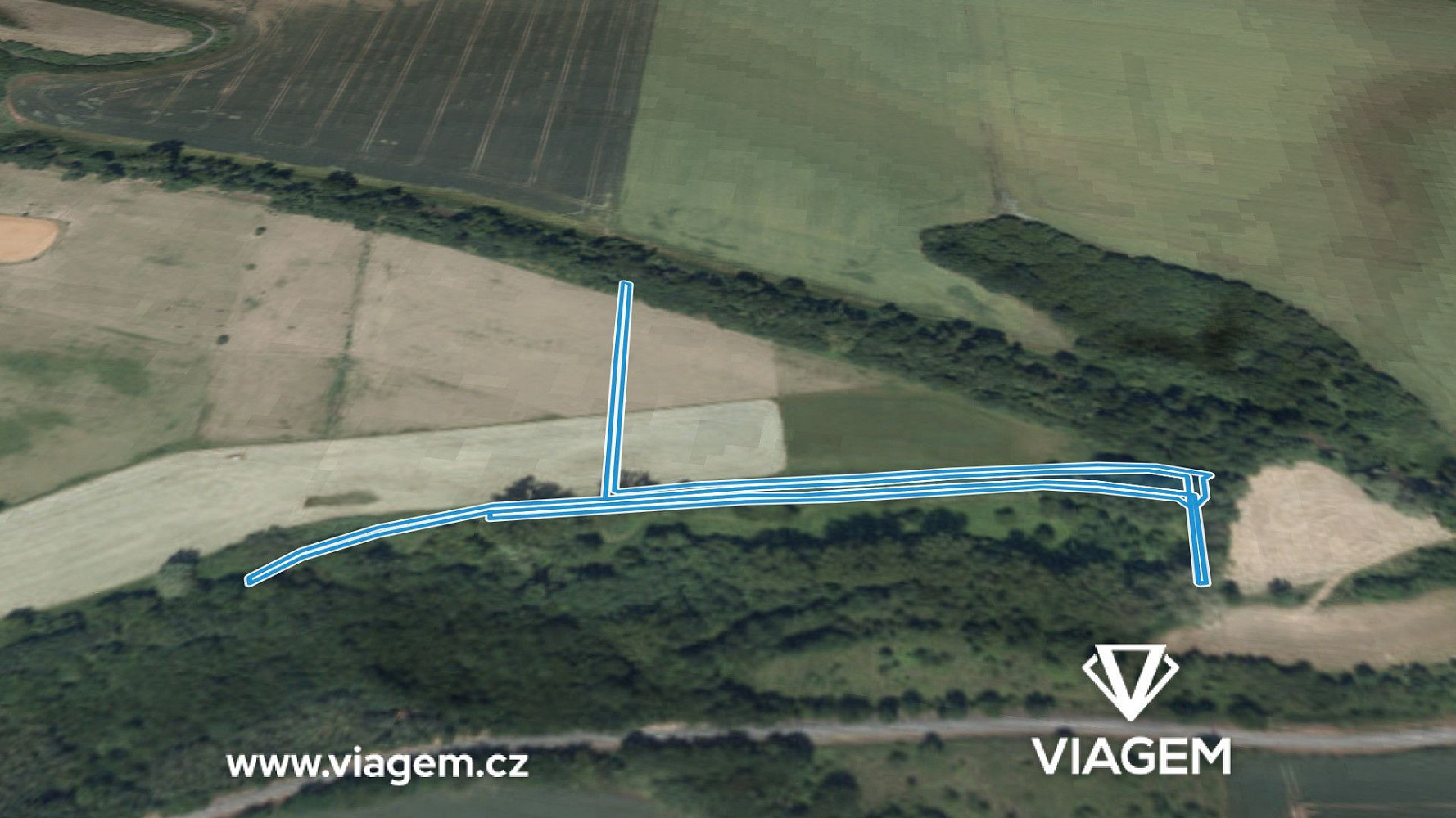 Prodej pole 611 m² – fotografie 2