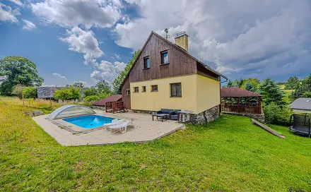 Prodej domu 140 m² s pozemkem 1 164 m², Hanušovice - Žleb, okres Šumperk
