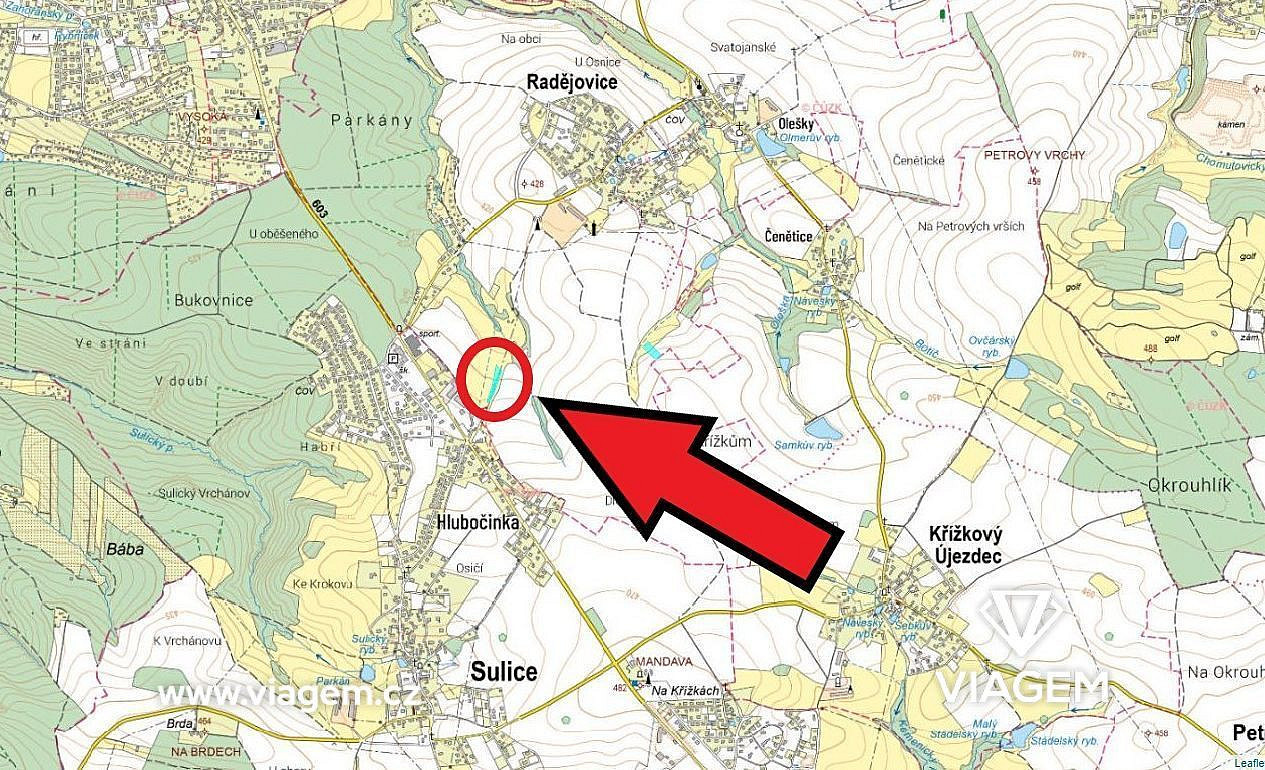 Prodej pole 866 m² – fotografie 3