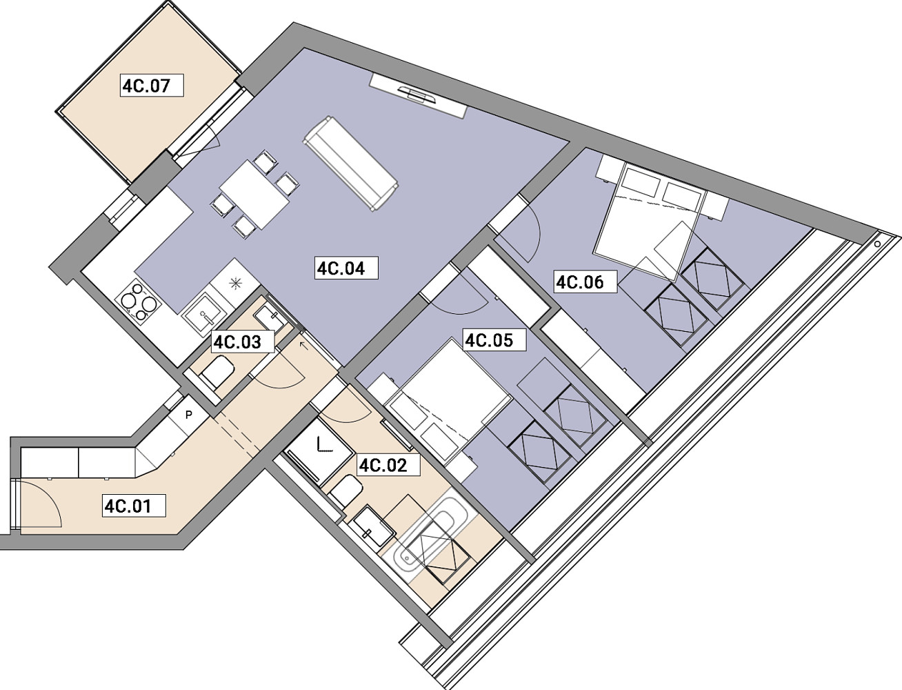 Prodej bytu 3+kk 79 m² – fotografie 2