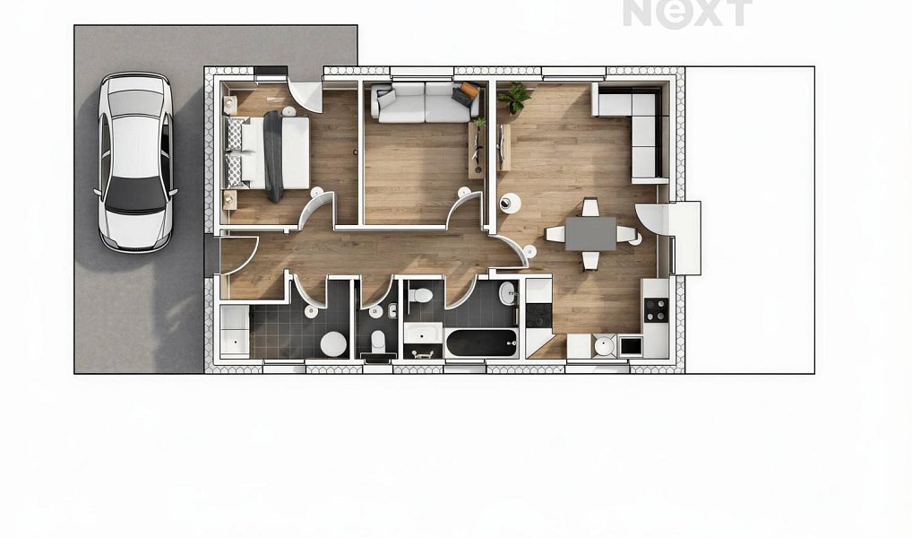Prodej domu 65 m² s pozemkem 289 m², Rybníky – náhled fotky 8
