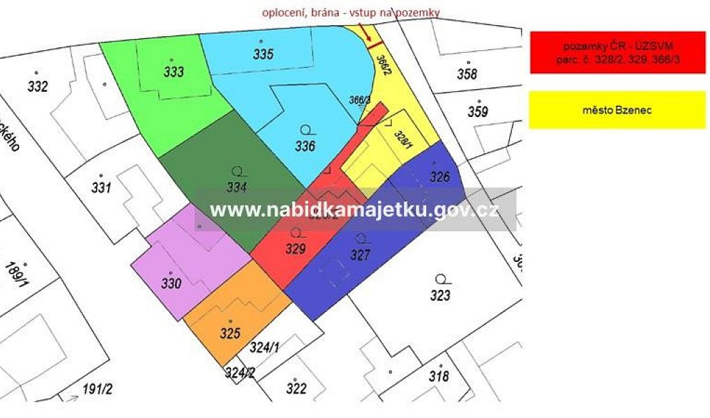 Prodej pozemku 182 m², Bzenec – náhled fotky 2