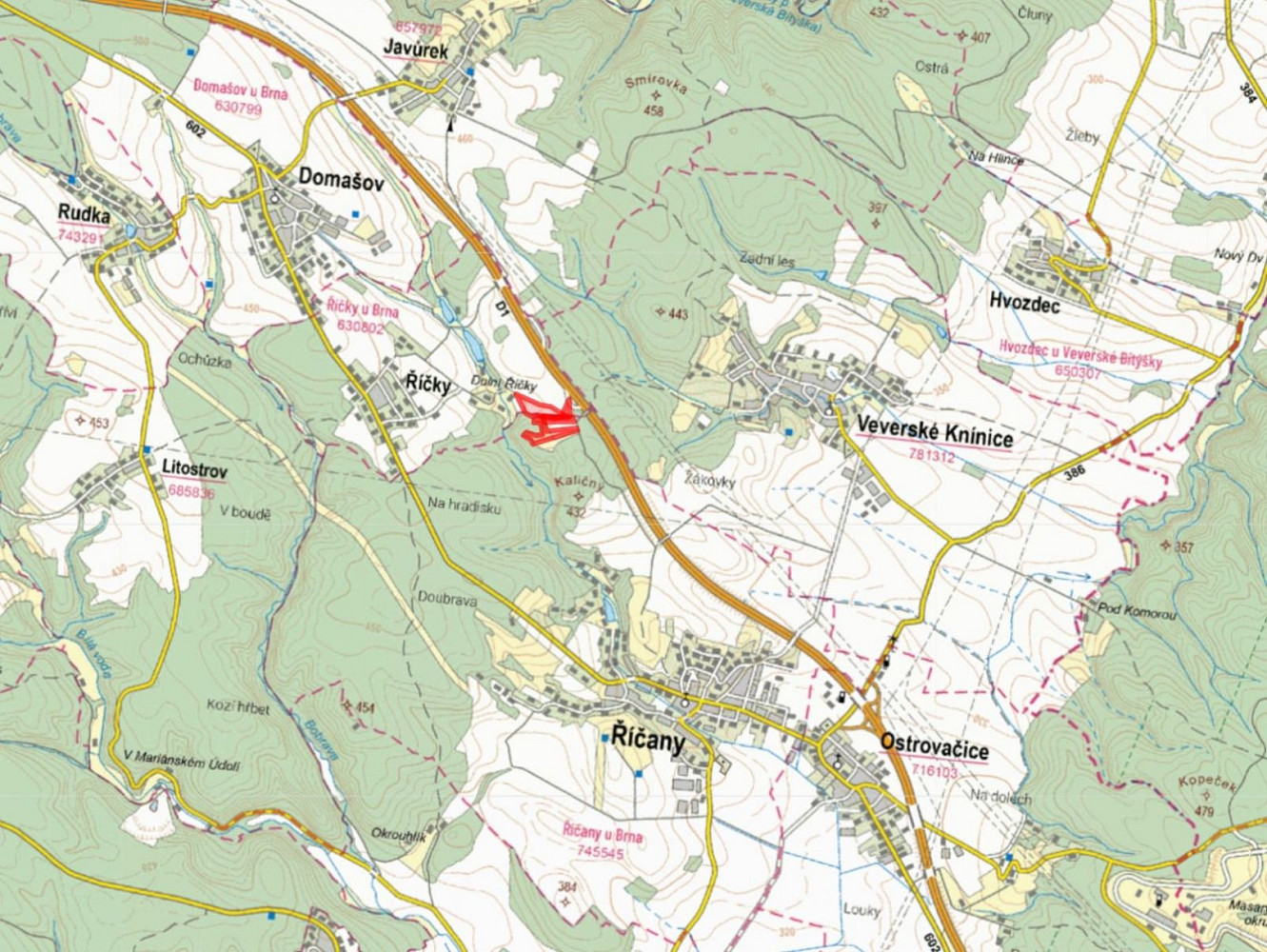 Prodej pole 54 659 m² – fotografie 2