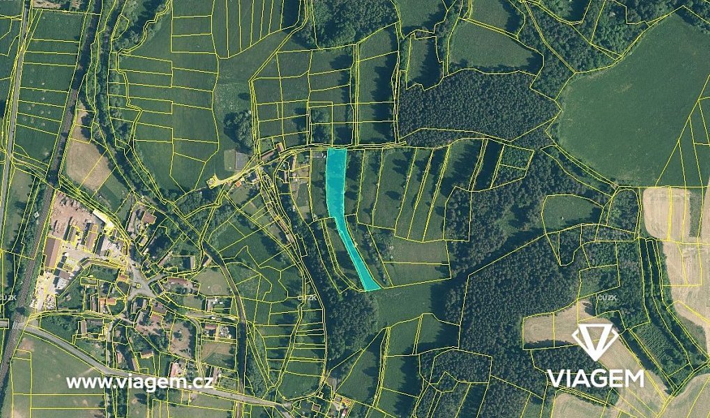 Prodej zahrady 2 632 m², Třebčice – náhled fotky 2