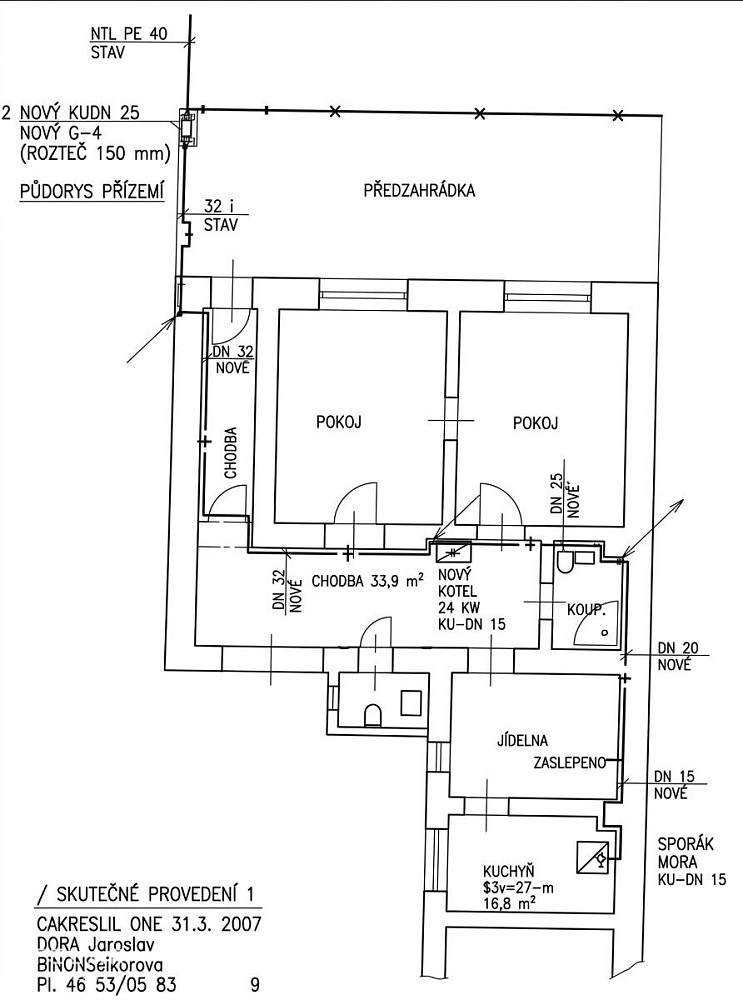 Pronájem bytu 3+1 85 m² – fotografie 2