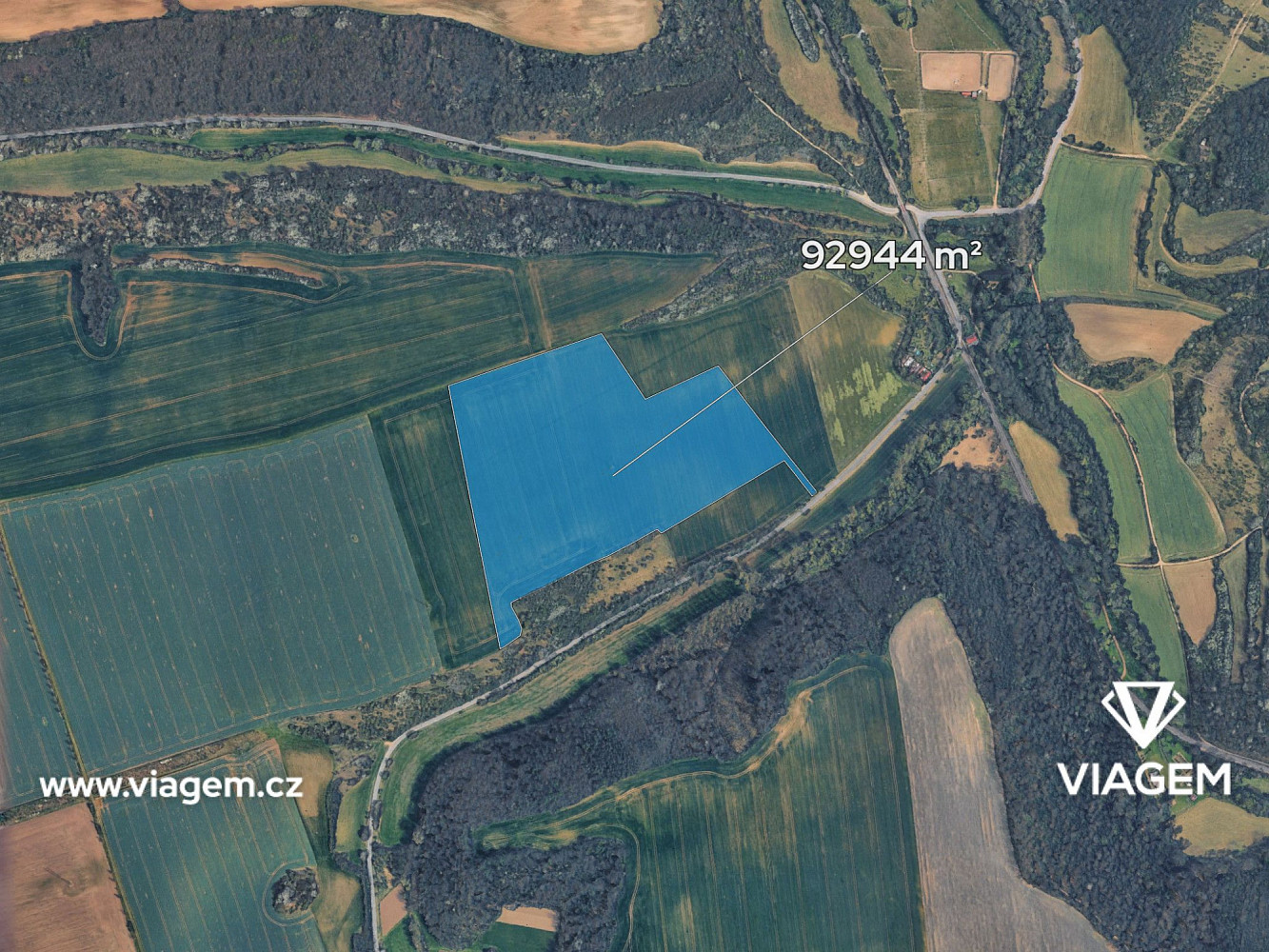 Prodej pole 92 944 m² – fotografie 2
