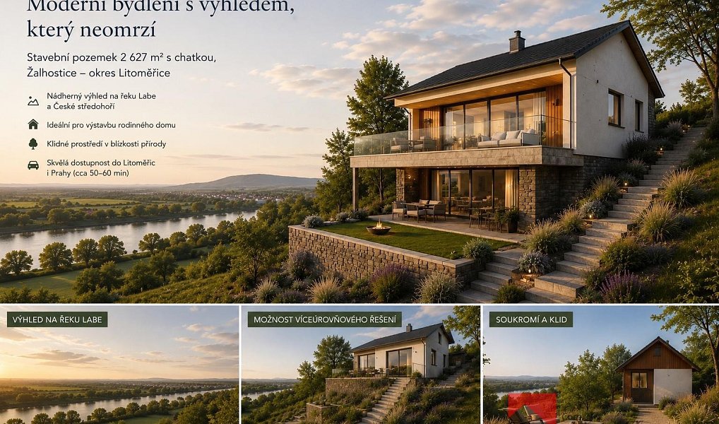 Prodej stavebního pozemku 2 627 m², Žalhostice – náhled fotky 3